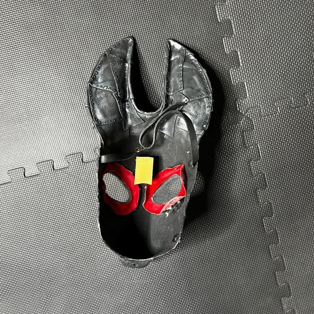 Burning Man Steampunk Jackal Mask Handcraft Patchwork Metal Horror‎ Cosplay Prop